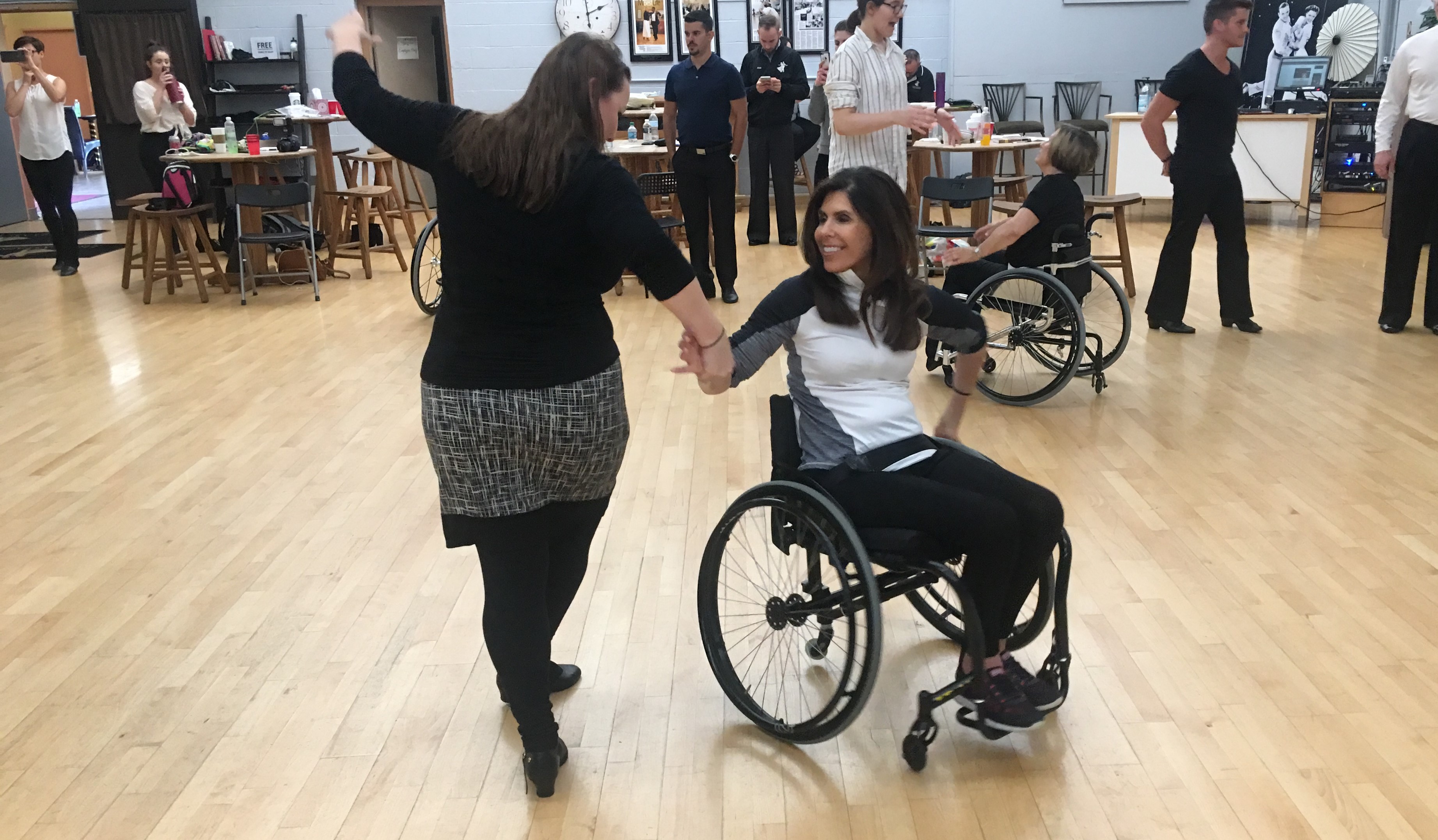 wheelchair dancing